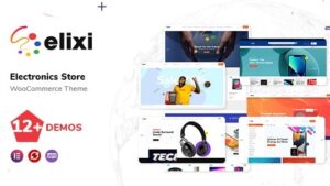 Elixi (v1.2.0) Electronics WordPress Theme for WooCommerce