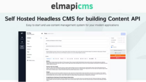 ElmapiCMS v2.0.0 Headless CMS for building Content API