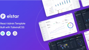 Elstar (v2.3.1) React Tailwind Admin Template