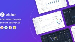 Elstar (v2.0.1) Tailwind HTML Admin Template [Working]
