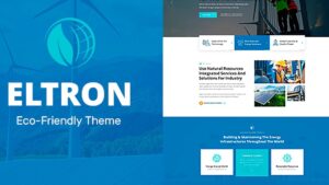 Eltron v2.1 Solar Energy Elementor WordPress Theme