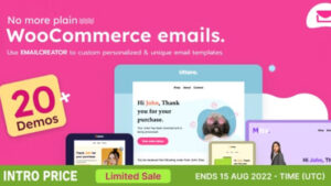 Email Creator v1.1.1 [Activated] - WooCommerce Email Template Customizer