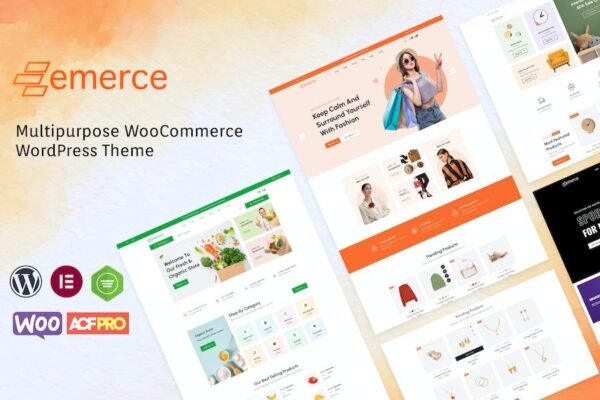 Emerce (v1.8.0) Multipurpose WooCommerce Theme