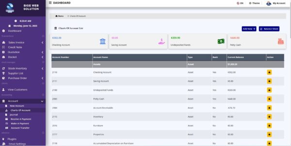 Emitech PHP Invoice System v1.6