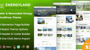Energyland (v1.3.0) Solar & Renewable Energy WordPress Theme