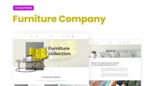 Enkel – Furniture Company Template Kit