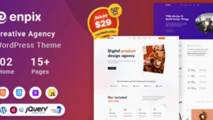 Enpix v1.0.2 Digital Agency Creative Portfolio Theme