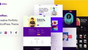 Enthor (v2.0.2) Creative Portfolio WordPress Theme