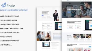 Enzio (v1.2.3) Responsive Business WordPress Theme