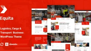 Equita (v1.1) Logistics Cargo WordPress Theme