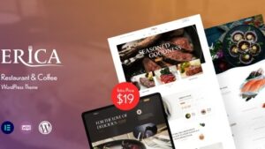Erica v1.0.2 Restaurant & Coffee WordPress Theme