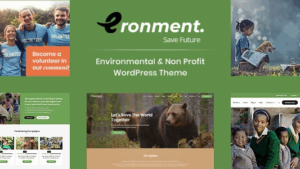 Eronment (v1.5) Environmental WordPress theme