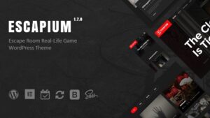 Escapium v1.8.1 Escape Room Game WordPress Theme