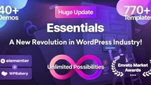 Essentials (v3.2.22) Multipurpose WordPress Theme