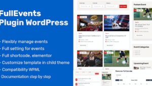 FullEvents (v1.2.9) Event Plugin WordPress