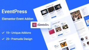 EventPress v1.1.5 Elementor Events Addon