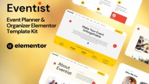 Eventist – Event Planner & Organizer Elementor Template Kit