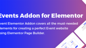 Events Addon for Elementor (PRO) v2.2.9 [Activated]
