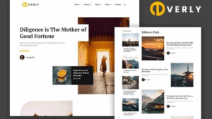 Everly - Blog & Magazine Elementor Template Kit