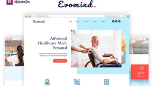 Evomind - Home Healthcare Services Elementor Template Kit