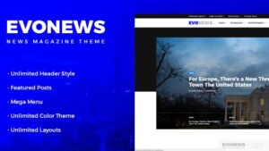 Evonews v2.0 NewsMagazine WordPress Theme