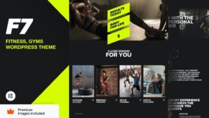 F7 v25 Fitness Gym WordPress (Activated)