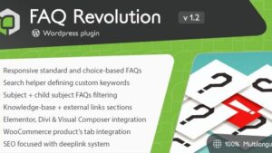 FAQ Revolution v2.0.0 WordPress Plugin [Activated]