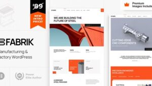 Fabrik (v10) Manufacturing & Factory WordPress