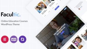 Facultic (v1.19.0) Online Education Courses WordPress Theme