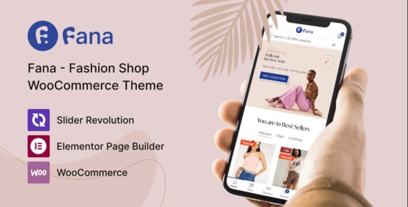 Fana (v1.1.35) Fashion Shop WordPress Theme