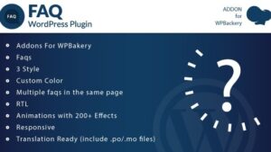 Faq v1.0 Addons for WPBakery Page Builder WordPress Plugin