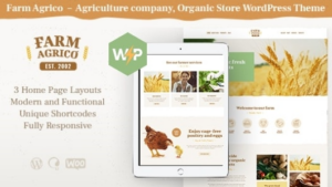 Farm Agrico (v1.3.12) Agricultural Business WP Theme