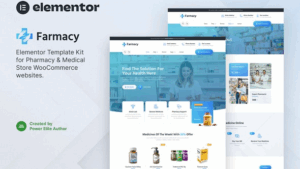 Farmacy – Pharmacy & Medical Store Elementor Template Kit