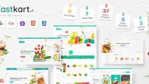 Fastkart Multipurpose eCommerce + Admin HTML Template 16 January 2023