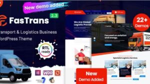 Fastrans (v2.7) Logistics & Transportation WP Theme