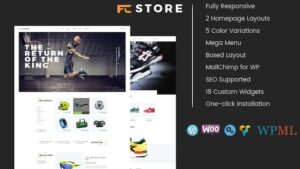 FcStore (v1.2.12) Sports, Fitness WooCommerce Theme