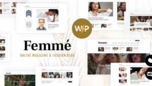 Femme (v1.3.10) An Online Magazine & Fashion Blog WordPress Theme