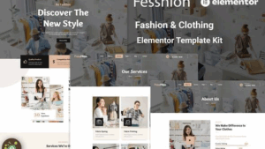 Fesshion - Fashion & Clothing Elementor Template Kit
