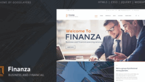 Finanza v1.3.4 Business & Financial WordPress