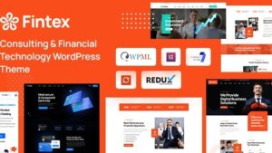 Fintex v1.0.0 Consulting & Financial WordPress Theme