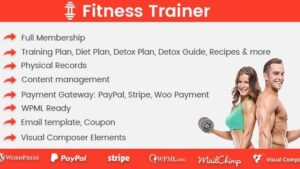 Fitness Trainer (v1.7.1) Training Membership Plugin