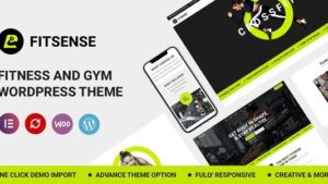 Fitsense (v1.2) Gym and Fitness WordPress Theme