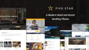 FiveStar (v1.7) Hotel Booking Theme