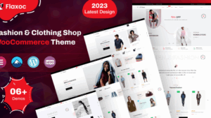 Flaxoc v1.0.2 Fashion Store WooCommerce Theme