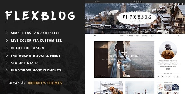 Flexblog (v1.6.2) A Personal WordPress Blog Theme