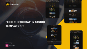 Floki - Photography Studio Elementor Template Kit