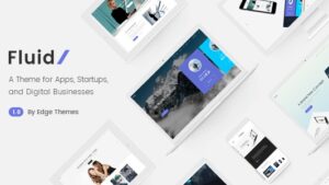 Fluid v.1.7 Startup and App Landing Page Theme