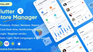FluxStore Manager v3.16.0 Vendor and Admin Flutter App for Woocommerce