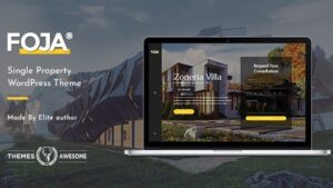 Foja v1.6 Single Property WordPress Theme
