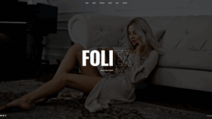 Foliex v1.0 One Page Portfolio WordPress Theme